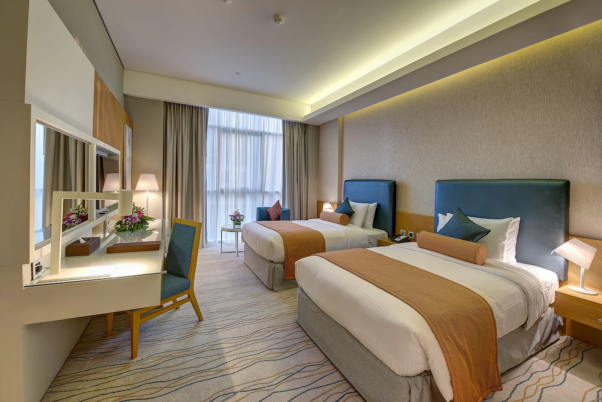 اتاق هتل رویال کانتیننتال دبی